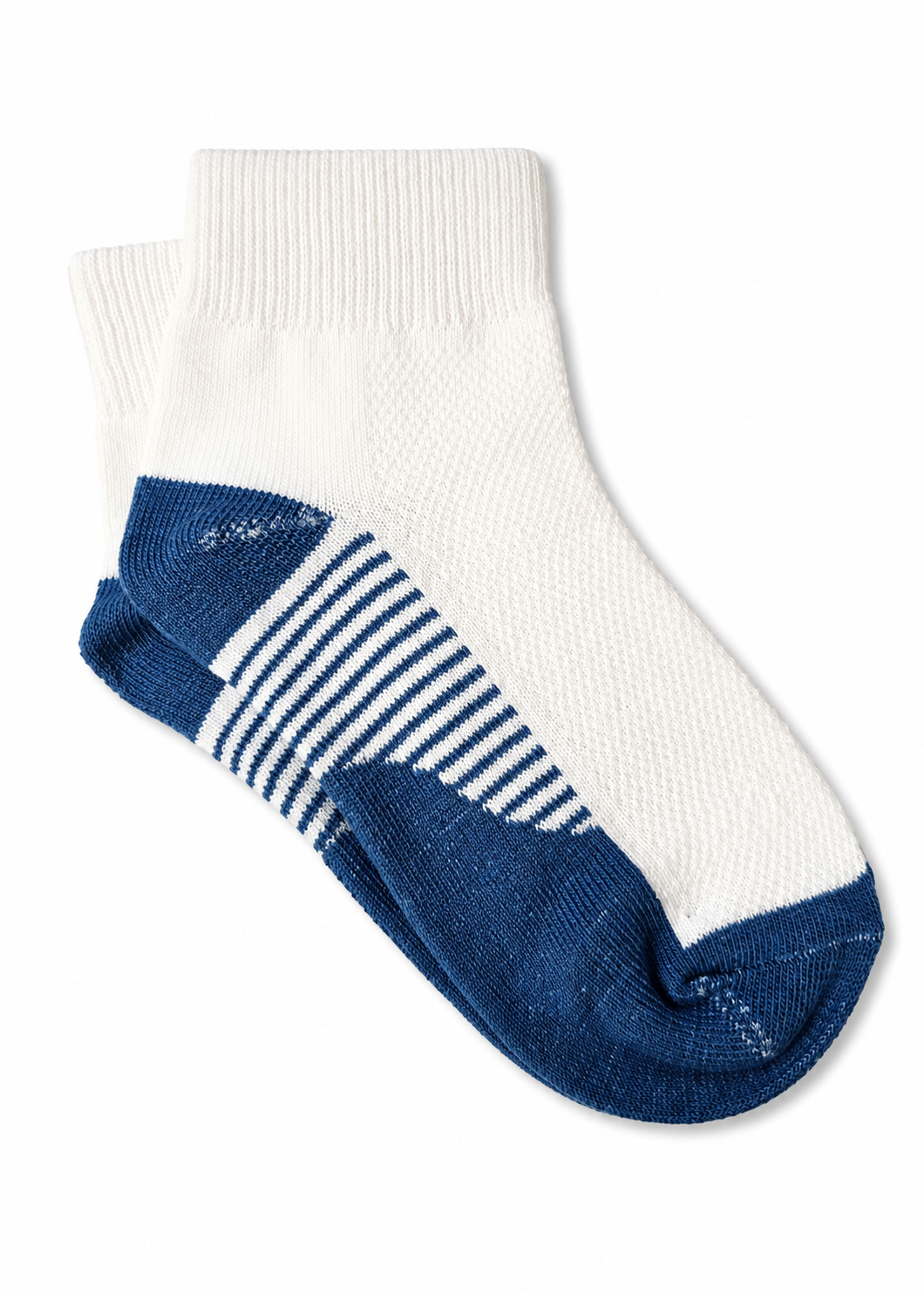 Tobillera Felpa Blanco Planta Con Estampado Niños