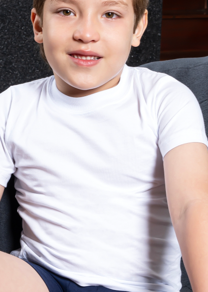 Camiseta Niño Manga Corta C/R