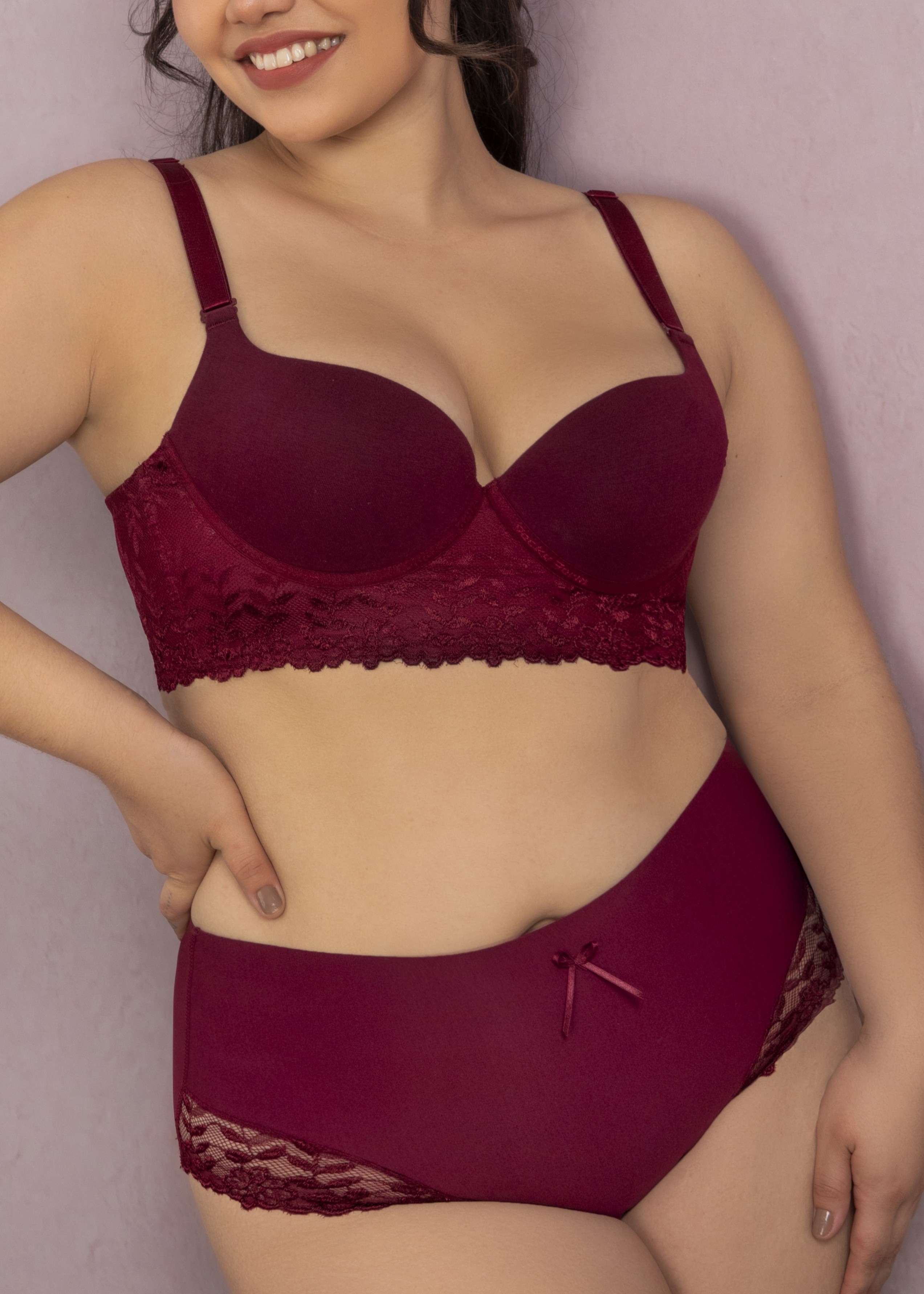 Conjunto Brasier Señ. Encaje+ Trusa Control Esperanza