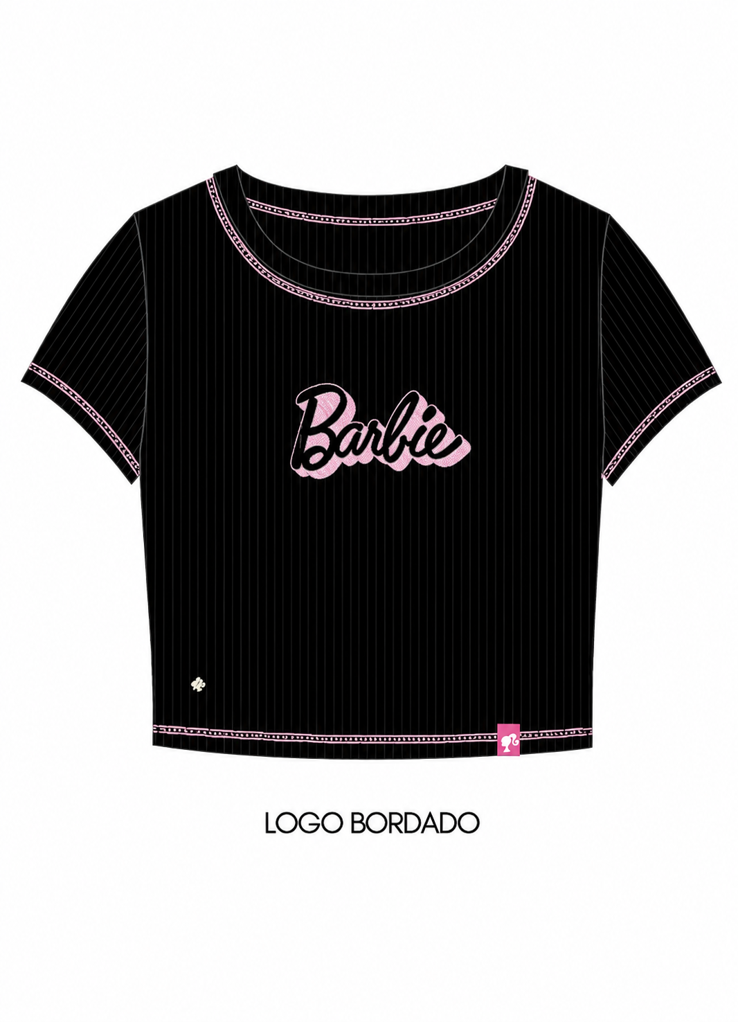 Polo Barbie Acanalado Mc