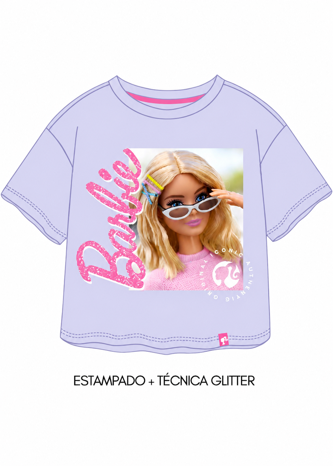 Polo Barbie Iconic Crop