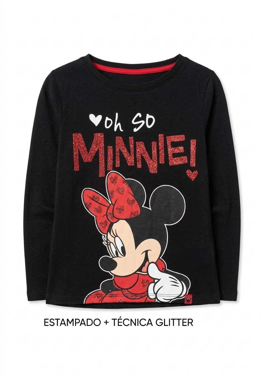 Polo Minnie Mouse Heart Ml