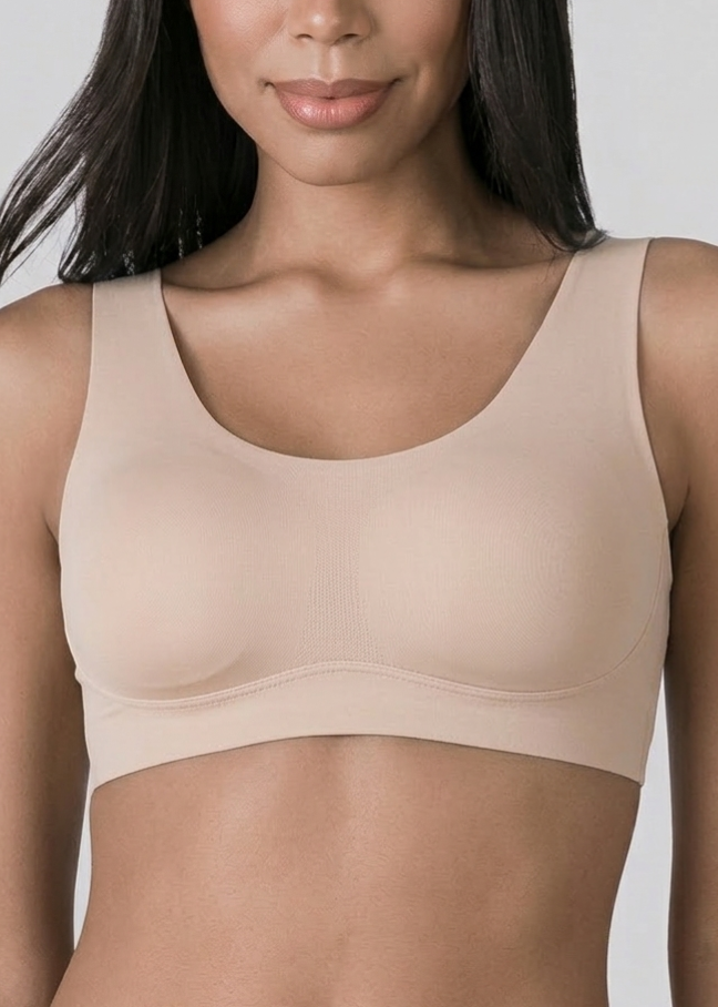 Brasier Sin Costura Tira Ancha