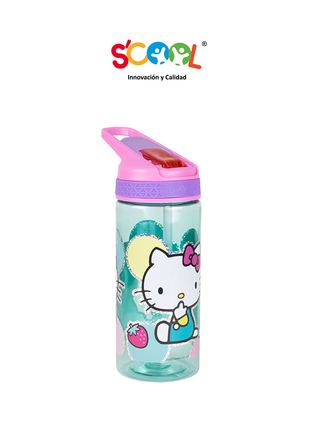 Botella Pc Con Caña 450Ml