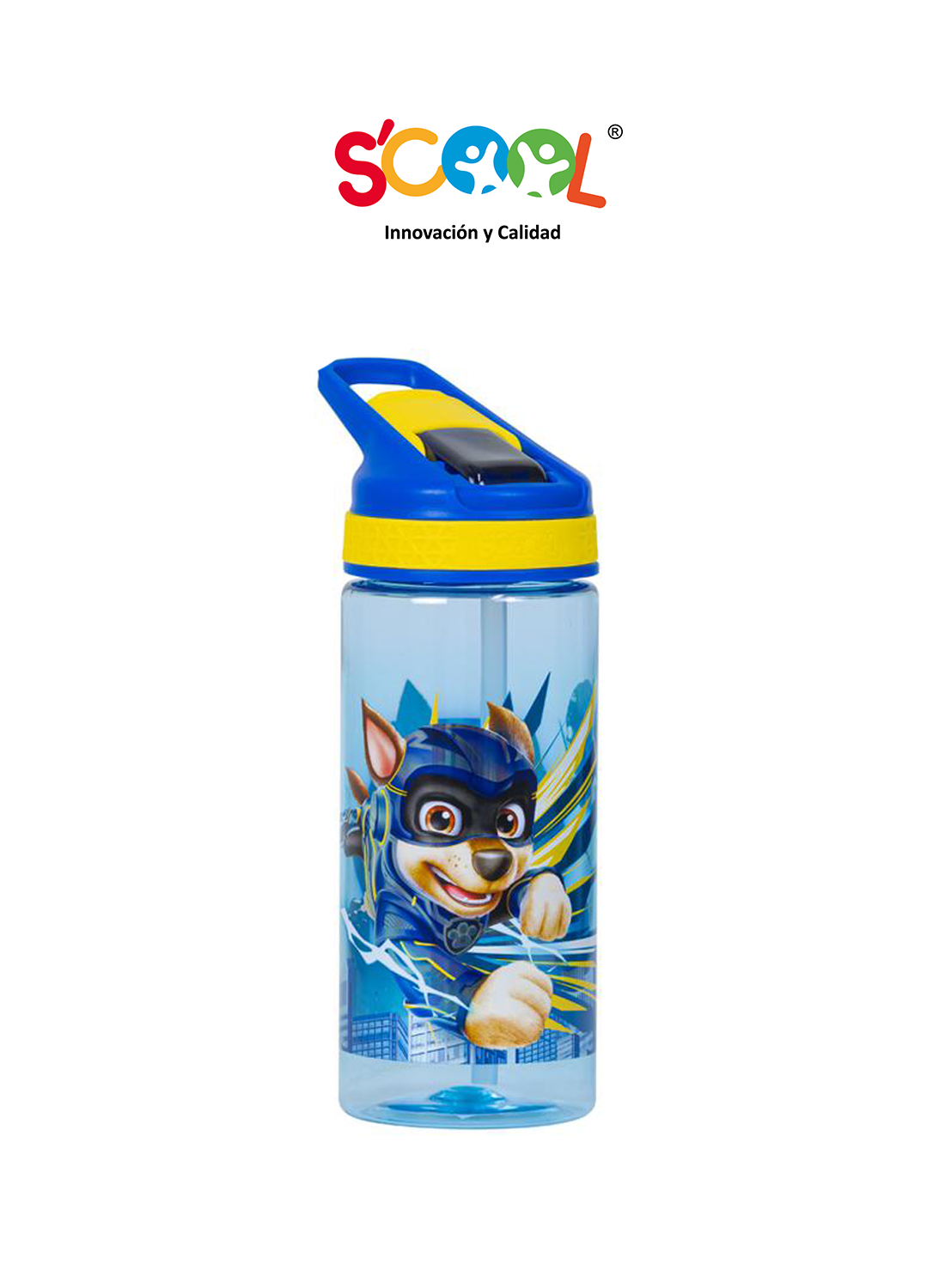 Botella Pc Con Caña 450Ml