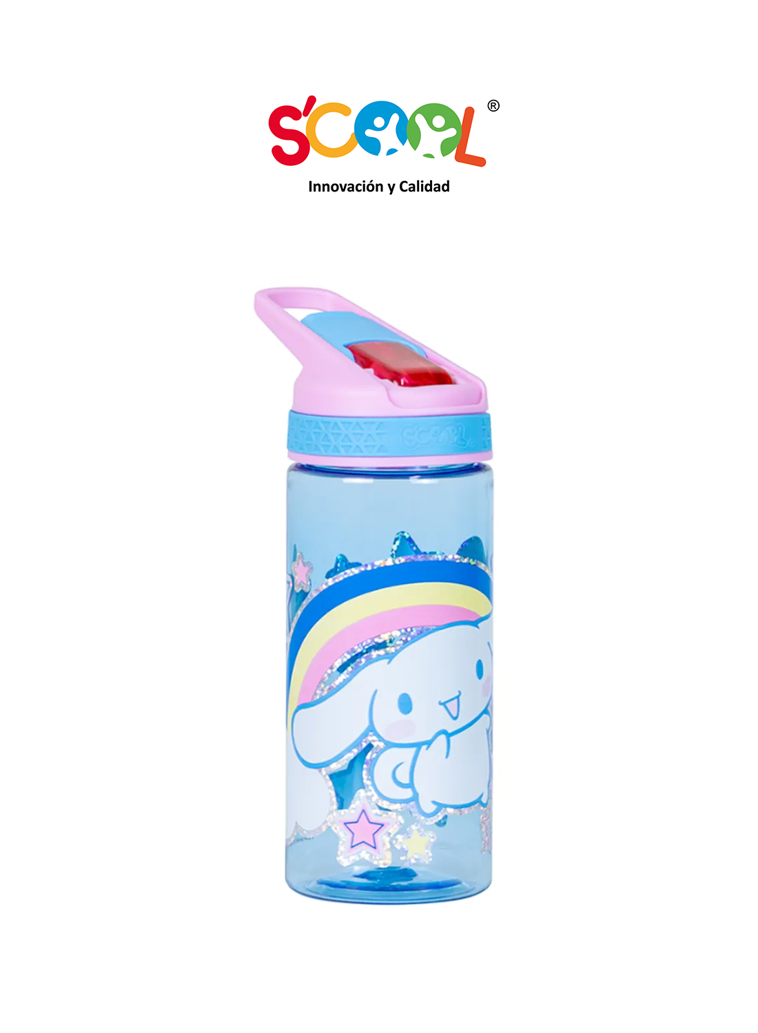 Botella Pc Con Caña 450Ml