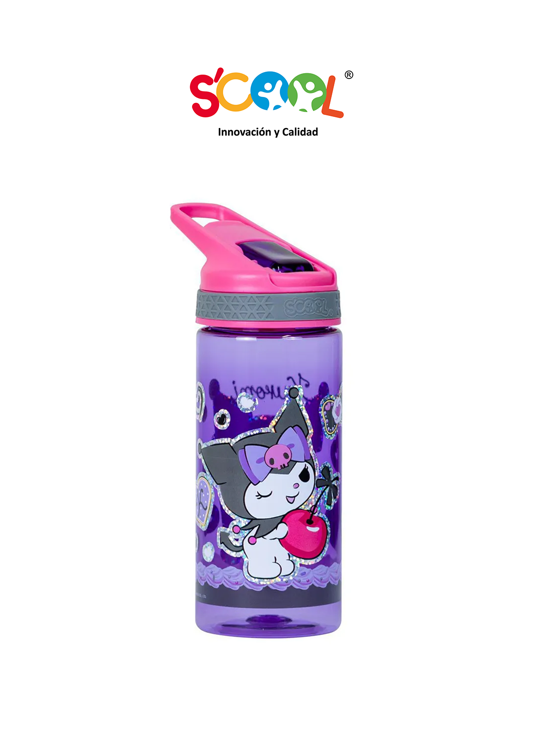 Botella Pc Con Caña 450Ml