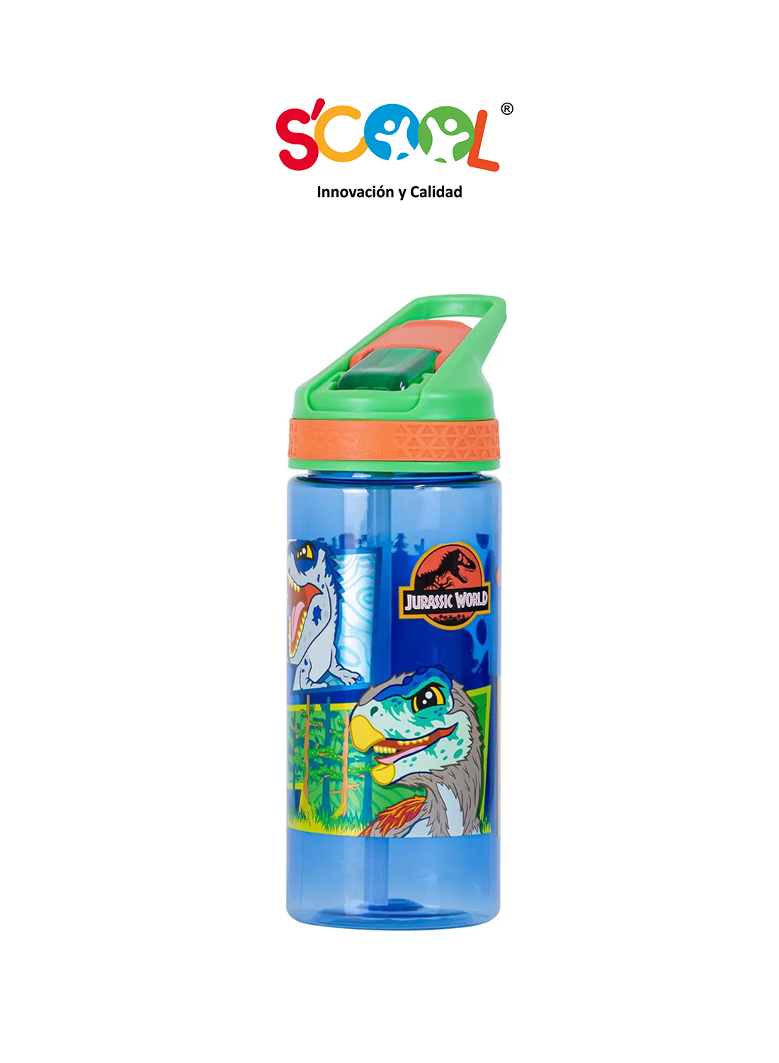 Botella Pc Con Caña 450Ml