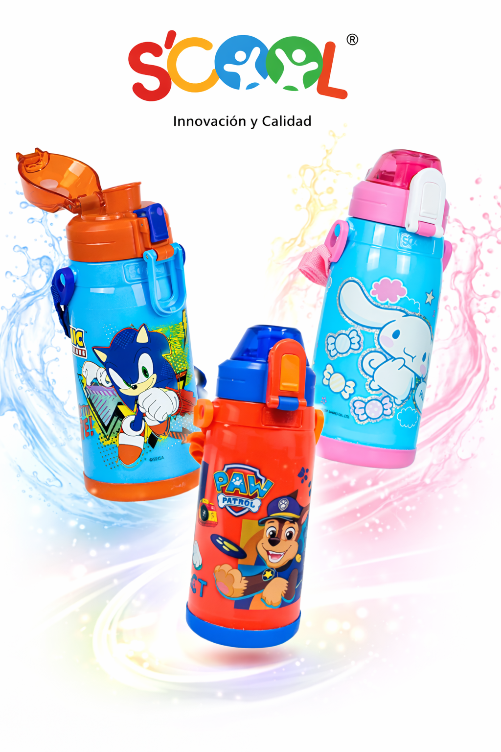 Botella  Pp Termica Sin Caña 400Ml