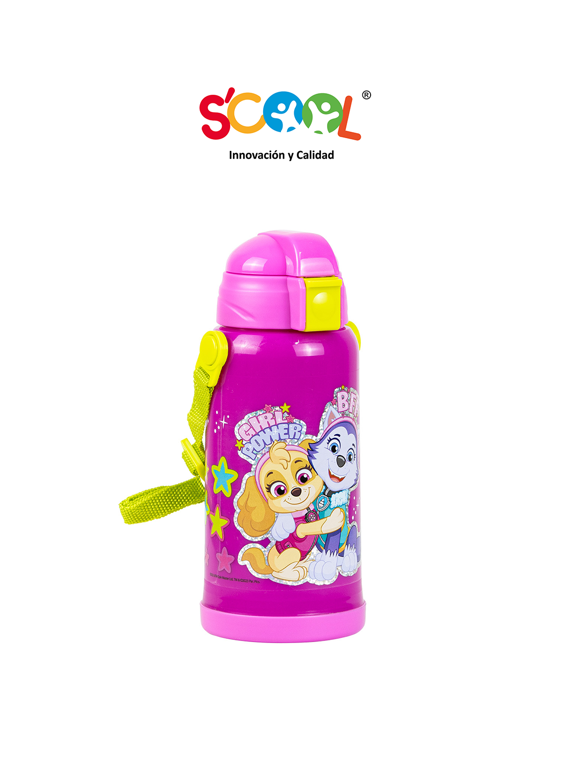 Botella Pp Termica Con Caña 300Ml