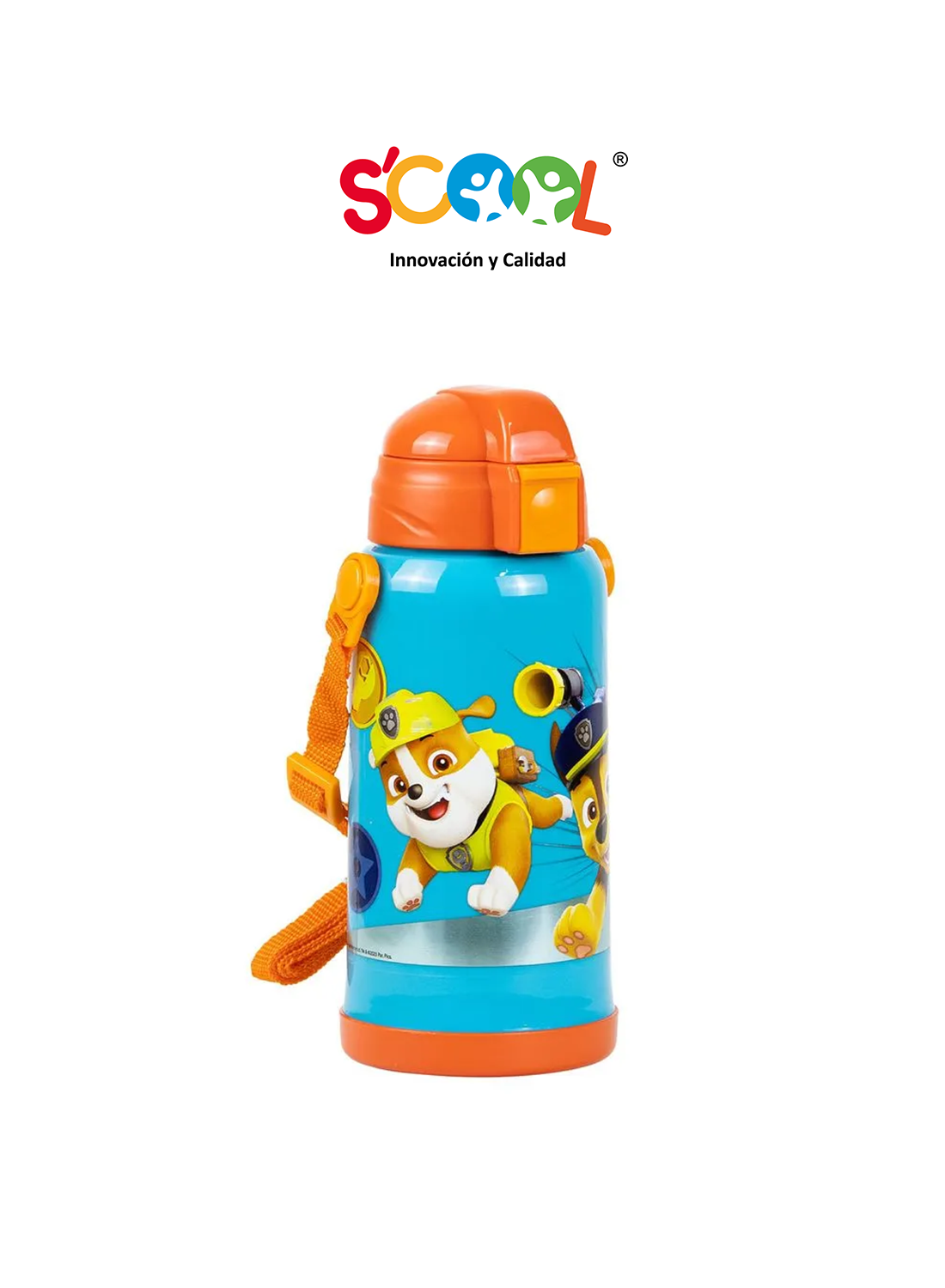 Botella Pp Termica Con Caña 300Ml