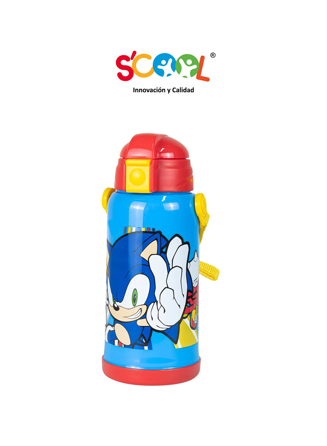 Botella Pp Termica Con Caña 300Ml